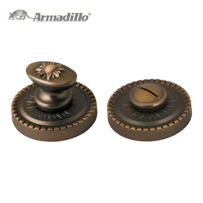Ручка поворотная Armadillo WC-BOLT BK6-CL-BB-17 коричневая бронза