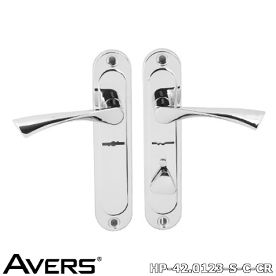 Ручка на планці Avers HP-42.0123-S-C-CR хром Ручка на планці Avers HP-42.0123-S-C-CR хром
