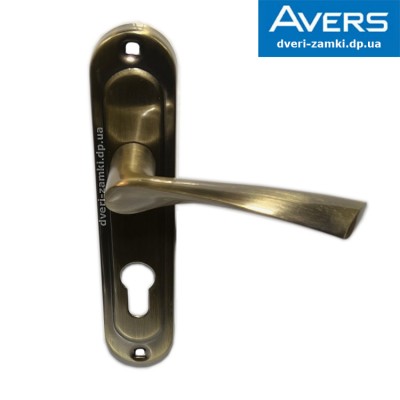 Дверні ручки Avers HP-61,5.1023-AL-AB бронза