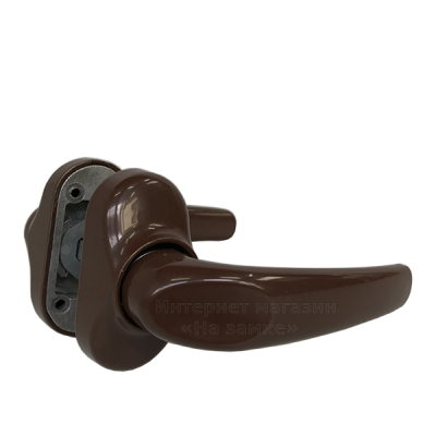 Натискний гарнітур роздільний Imat RAL 8016 (коричневий)