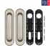 Ручки Punto для раздвижных дверей Soft LINE SL-010 SN матовый никель Ручки Punto для раздвижных дверей Soft LINE SL-010 SN матовый никель
