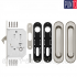 Ручки Punto для раздвижных дверей Soft LINE SL-011 SN матовый никель Ручки Punto для раздвижных дверей Soft LINE SL-011 SN матовый никель