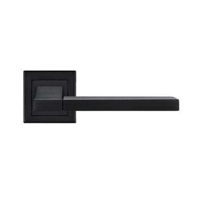 Дверні ручки MVM Linde Grotti A-2008 Black чорні Дверні ручки MVM Linde Grotti A-2008 Black чорні