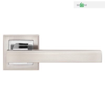 Дверные ручки MVM LOFT Z-1290 SN/CP матовый никель Дверные ручки MVM LOFT Z-1290 SN/CP матовый никель