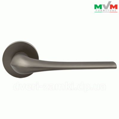 Дверні ручки MVM Flagman Z-1802 MA матовий антрацит Дверні ручки MVM Flagman Z-1802 MA матовий антрацит