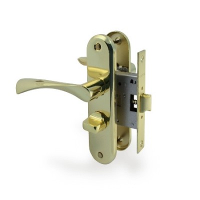Защелка с ручками APECS 5523-WC-AL-G (золото) Защелка с ручками APECS 5523-WC-AL-G (золото)