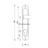 Ручки Apecs HP-85.0123-CR Ручки Apecs HP-85.0123-CR