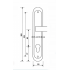 Ручки Apecs HP-85.0423-G Ручки Apecs HP-85.0423-G