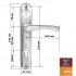 Дверные ручки FZB Sofia 15-53 SN матовый никель Дверные ручки FZB Sofia 15-53 SN матовый никель