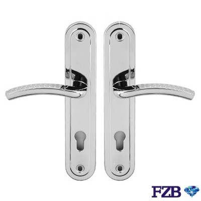 Дверные ручки FZB Sofia ZY-8503L 268*50-85мм CP хром Дверные ручки FZB Sofia ZY-8503L 268*50-85мм CP хром