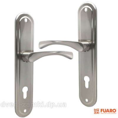 Дверні ручки Fuaro 08 CK 03-85 Yale 85 mm SN Дверні ручки Fuaro 08 CK 03-85 Yale 85 mm SN
