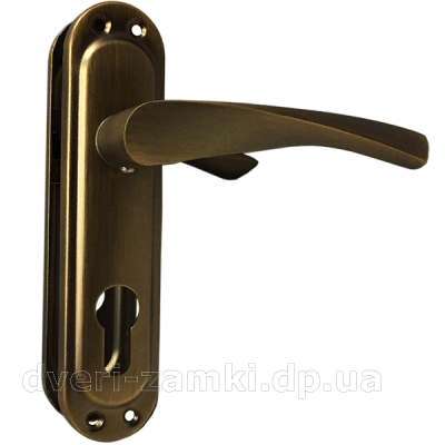 Дверные ручки Punto Corona STL kYale 62 mm AB античная бронза Дверные ручки Punto Corona STL kYale 62 mm AB античная бронза