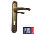 Дверні ручки Punto Corona STL Yale 85 mm AN антична бронза Дверні ручки Punto Corona STL Yale 85 mm AN антична бронза