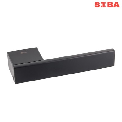Дверные ручки Siba Kubo Е16 0 66 66 черного цвета
