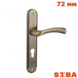 Дверные ручки Siba Saros А34-3-80-80-(72) бронза Дверные ручки Siba Saros А34-3-80-80-(72) бронза