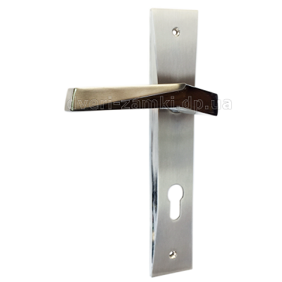 Дверные ручки YU-TL AA130-AA28 SN/CP Дверные ручки YU-TL AA130-AA28 SN/CP