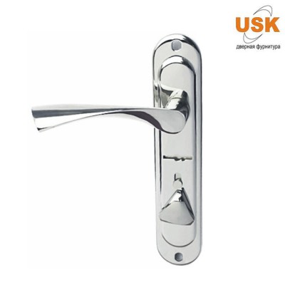 Дверні ручки USK 42S-112R CP хром праві