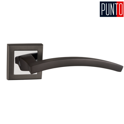 Дверні ручки Punto NAVY QL GR/CP-23 графіт/хром Дверні ручки Punto NAVY QL GR/CP-23 графіт/хром