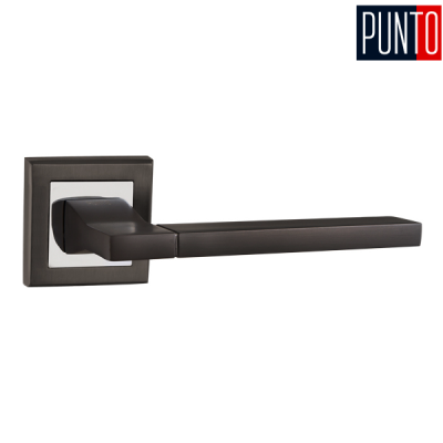 Дверні ручки Punto TECH QL GR/CP-23 графіт/хром