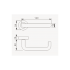 Дверні ручки MVM Sigma S-1115 SS (нержавіюча сталь) Дверні ручки MVM Sigma S-1115 SS (нержавіюча сталь)