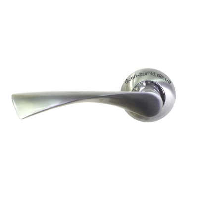 Дверные ручки Apecs H-0523-Z S (матовый хром) Дверные ручки Apecs H-0523-Z S (матовый хром)
