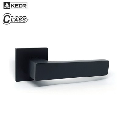 Дверна ручка KEDR ULTRA R21.810 Black чорний матовий Дверна ручка KEDR ULTRA R21.810 Black чорний матовий
