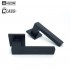 Дверна ручка KEDR ULTRA R21.810 Black чорний матовий Дверна ручка KEDR ULTRA R21.810 Black чорний матовий