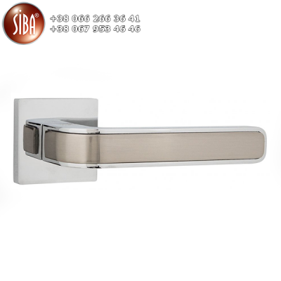 Ручки SIBA Nano E10 0-22-07 хром із матовою вставкою Ручки SIBA Nano E10 0-22-07 хром із матовою вставкою