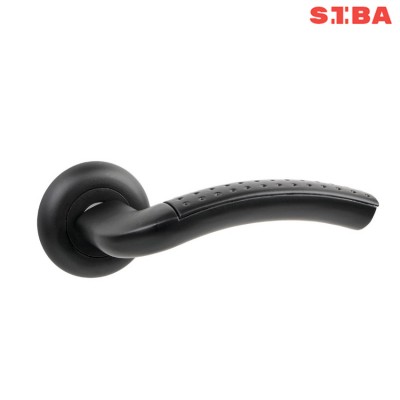 Дверні ручки Siba Bari Z05 0 66 66 чорні матові
