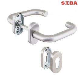 Дверні ручки Siba LYON SLIM SS02 0 22 22 із нержавіючої сталі Дверні ручки Siba LYON SLIM SS02 0 22 22 із нержавіючої сталі
