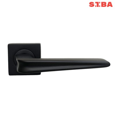 Дверні ручки Siba Pelikan AY63 0-66-66 чорний матовий Дверні ручки Siba Pelikan AY63 0-66-66 чорний матовий