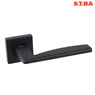 Дверні ручки Siba Viola E17 0-66-66 чорний матовий