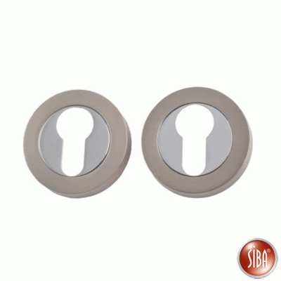 Накладки Siba Yale A01 4-22-07 матовый никель Накладки Siba Yale A01 4-22-07 матовый никель