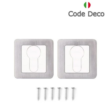 Накладки цилиндровые Code Deco DP-C-22-CRM/CR Накладки цилиндровые Code Deco DP-C-22-CRM/CR