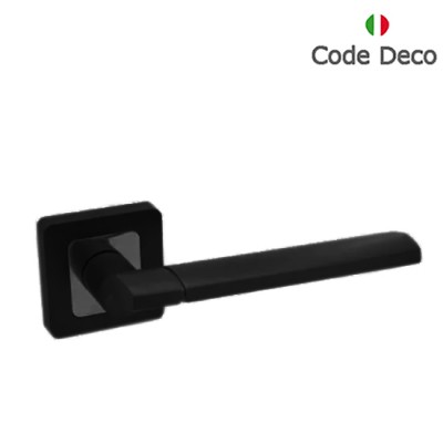Дверні ручки Code Deco H-22092-A-BLM (чорного кольору) Дверні ручки Code Deco H-22092-A-BLM (чорного кольору)