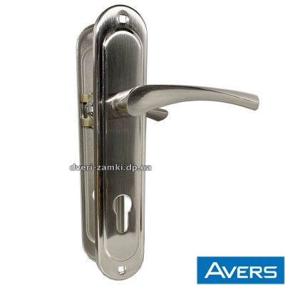 Дверні ручки Avers HP-85.1823-NIS матовий нікель