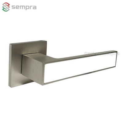 Дверні ручки Sempra H-30111-A-NISM/W матовий нікель Дверні ручки Sempra H-30111-A-NISM/W матовий нікель