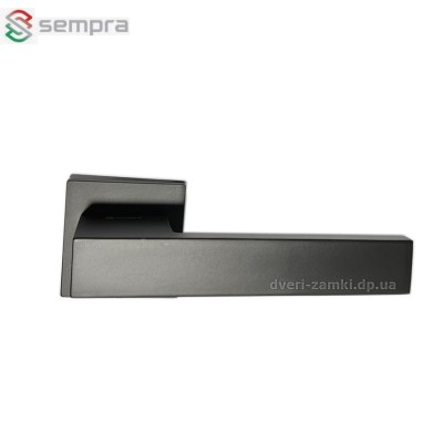 Дверні ручки Sempra H-30115-A-BLM чорний матовий Дверні ручки Sempra H-30115-A-BLM чорний матовий