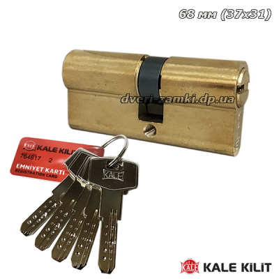 Циліндровий механізм Kale серії 164 BNE/68 (26x10x32) Циліндровий механізм Kale серії 164 BNE/68 (26x10x32)