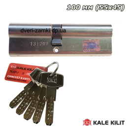 Цилиндр KALE 164 BNE/100 (40x10x50) никель Цилиндр KALE 164 BNE/100 (40x10x50) никель