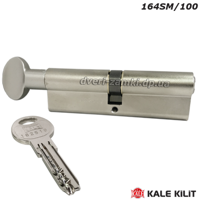 Циліндр Kale 164 SM/100 (45x10x45) нікель Циліндр Kale 164 SM/100 (45x10x45) нікель