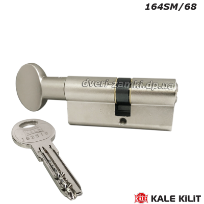 Циліндр Kale 164 SM/68 (26x10x32) нікель Циліндр Kale 164 SM/68 (26x10x32) нікель