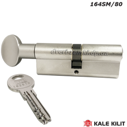 Циліндр Kale 164 SM/80 (35x10x35) нікель