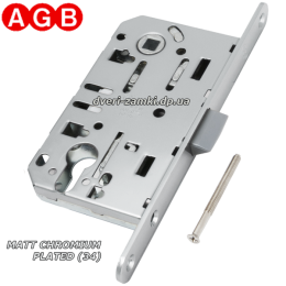 Замок AGB Mediana Evolution матовий хром
