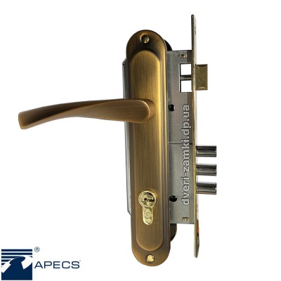 Замок APECS 2600-G з ручками 