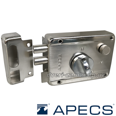 Замок накладний Apecs 0098-C-S із клямкою Замок накладний Apecs 0098-C-S із клямкою
