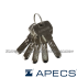 Замок накладной Apecs 9331-C-BN Замок накладной Apecs 9331-C-BN
