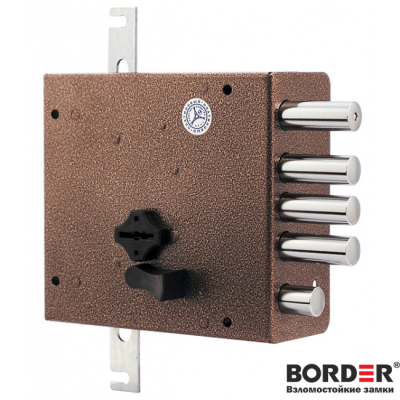 Замок накладний Border ЗН 4-8 КТЗ/75 НШ1-002 86100 Замок накладний Border ЗН 4-8 КТЗ/75 НШ1-002 86100