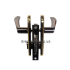 Замок FZB 15-68 BN/GP (чорний-золото)