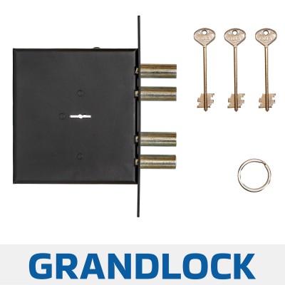 Замок сувальдний врізний Grandlock 2+2 Замок сувальдний врізний Grandlock 2+2
